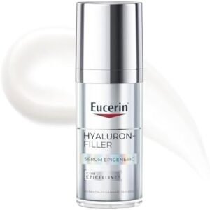 EUCERIN Sérum Facial Anti-idade Epigenetic 30ml, Antirrugas, Epicelline, Ácido Hialurônico, Antissinais, Pele Madura