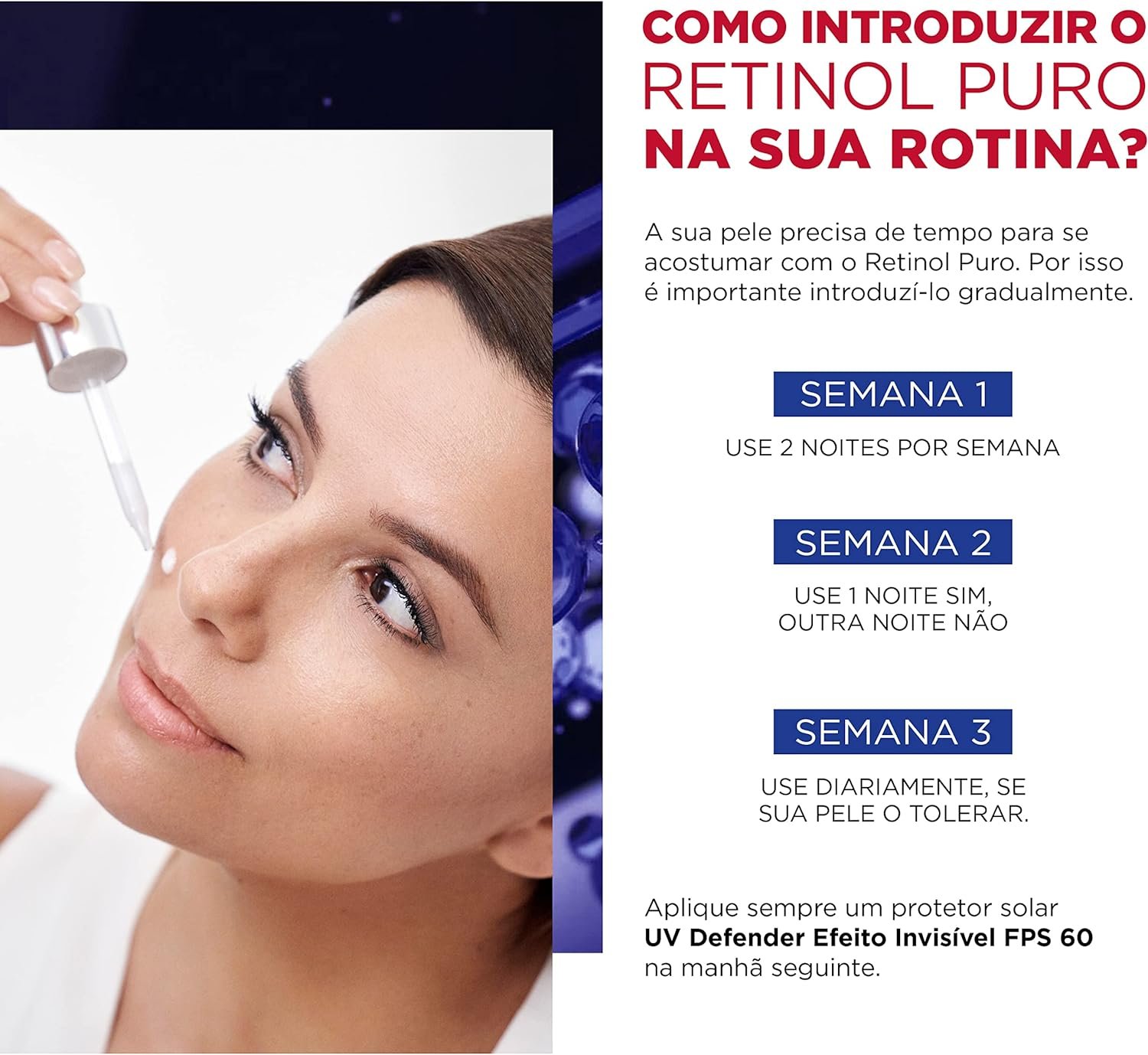 L'Oréal Paris Revitalift Sérum Facial Noturno com Retinol Puro 7 L'Oréal Paris Revitalift Sérum Facial Noturno com Retinol Puro - Imagem 7