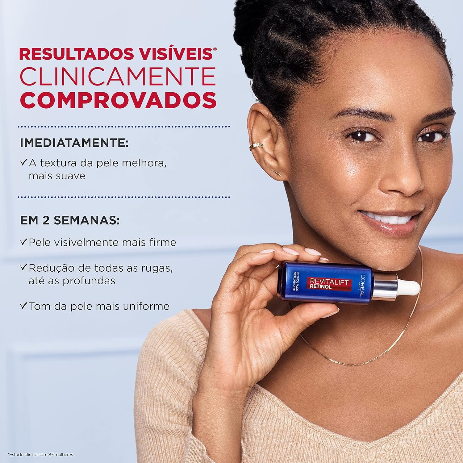 L'Oréal Paris Revitalift Sérum Facial Noturno com Retinol Puro 5 L'Oréal Paris Revitalift Sérum Facial Noturno com Retinol Puro - Imagem 5