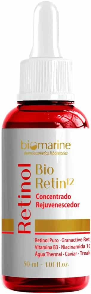 Biomarine Bio Retinol listado nos melhores seruns anti-idade de 2026