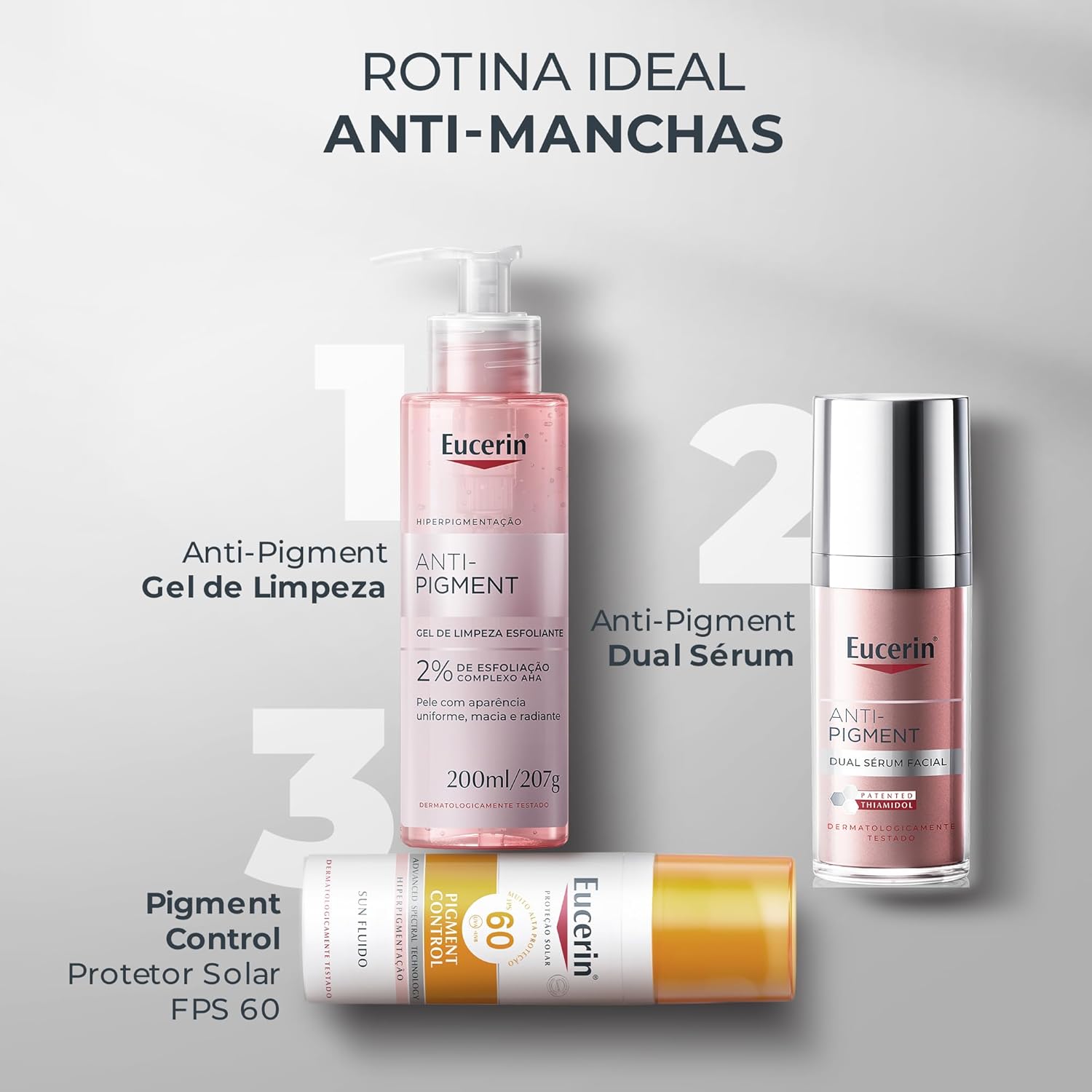 Rotina ideal Anti-Pigment da Eucerin