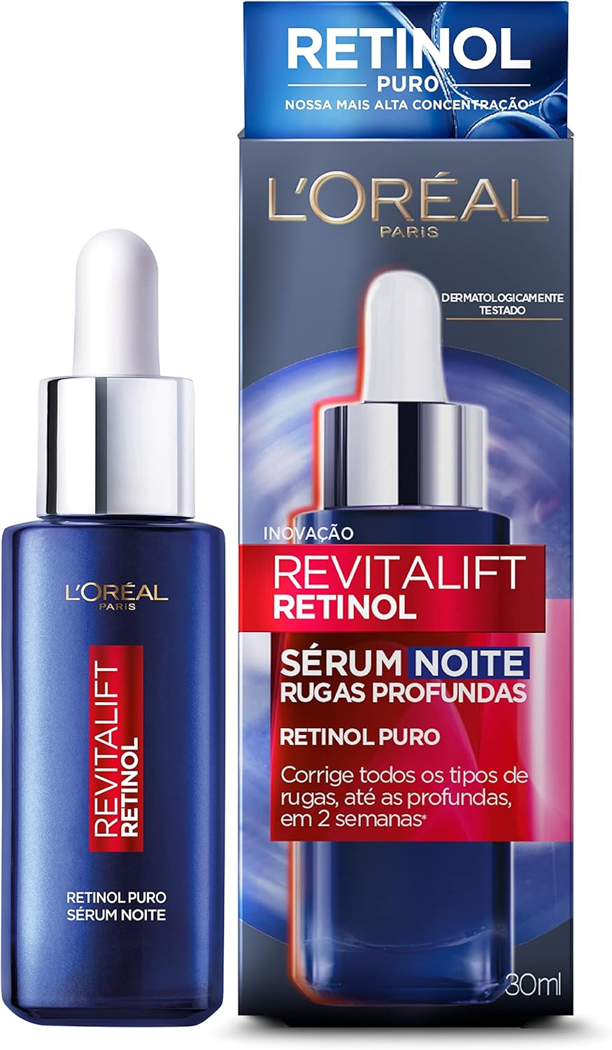 melhor retinol serum loreal revitalift