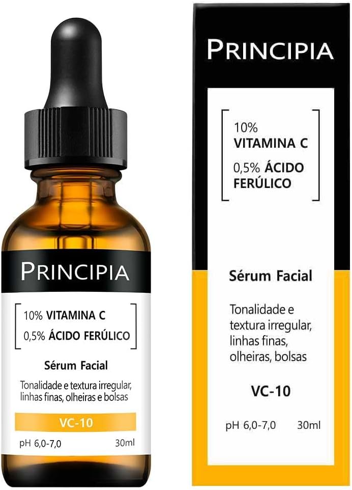 Principia Vitamina C na lista de melhores seruns anti-idade de 2026