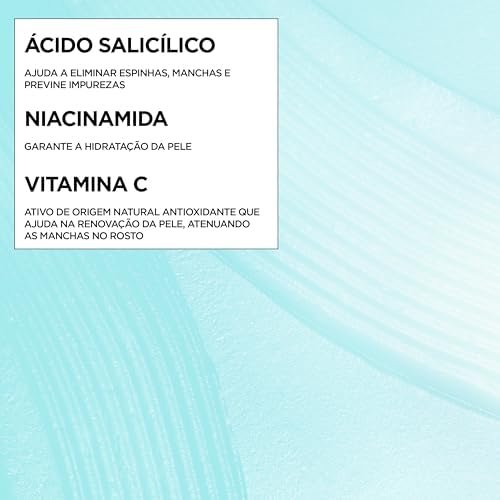 Garnier Hidratante Facial Antiacne Toque Seco com Ácido Salicílico, Uniformiza a Pele, Reduz Imperfeições e Controla a Oleosidade e Brilho por 8 Horas, 85g 3 Garnier Hidratante Facial Antiacne Toque Seco com Ácido Salicílico, Uniformiza a Pele, Reduz Imperfeições e Controla a Oleosidade e Brilho por 8 Horas, 85g - Imagem 3