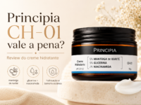 Principia Skincare Ch-01 50g Creme Hidratante 5% Manteiga De Karité + 5% Glicerina + 2% Niacinamida